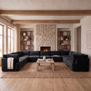 Hammond - Velvet Performance Fabric Upholstered 9 Piece Sectional
