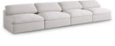 Serene - Modular Armless 4 Seat Sofa