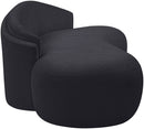 Caspian - Chenille Fabric Upholstered Loveseat