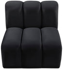 Arc - Velvet Straight Chair