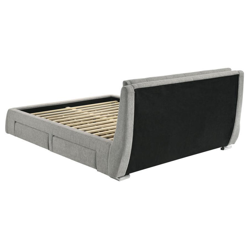 Fenbrook - Tufted Upholstered Storage Bed