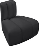Arc - Faux Leather Reverse Corner Chair