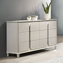 Laveda - Dresser - Pearl White