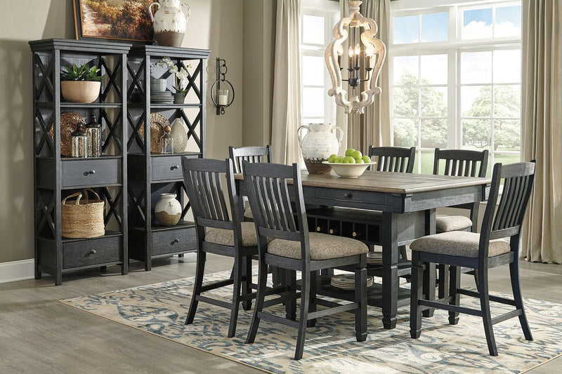 Tyler Creek - Counter Height Table Set