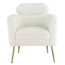 Connock - Accent Chair - White Teddy Sherpa
