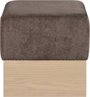 Havre - Ottoman / Stool With Natural Base