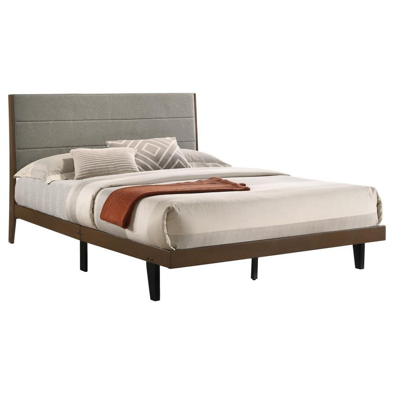 Mays - Wood Panel Bed