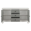Katia - Server - Rustic Gray & Weathered White