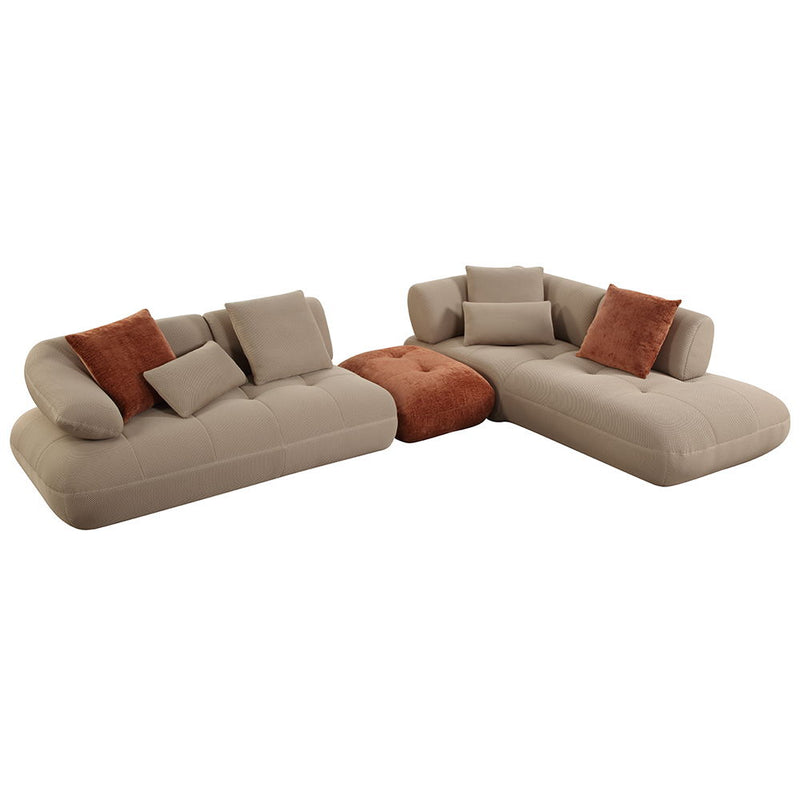 Carrick - Ottoman - Light Brown