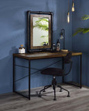 Bob - Console Table (Same 92396) - Weathered Oak & Black