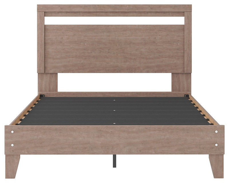 Flannia - Panel Platform Bed