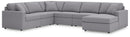 Modmax - Sectional - Granite