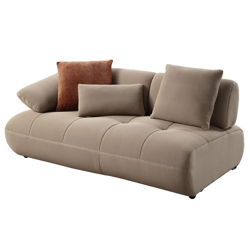 Carrick - Sectional Sofa With 6 Pillows - Beige