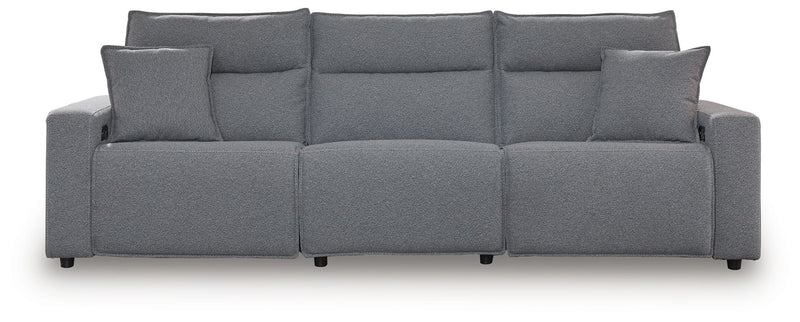 ModMax II - Salt And Pepper - Reclining Sectional