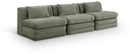 Stellar - 3 Piece 114" Upholstered Modular Armless Sofa