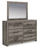 Graystorm - Dresser And Mirror - Brown Gray