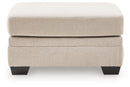 Mandi Point - Oversized Accent Ottoman - Marble