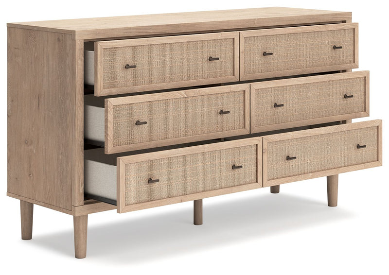 Cielden - Two-Tone - Six Drawer Dresser