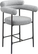 Blake - Counter Stool With Black Base (Set of 2)