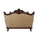 Shalisa - Loveseat With 5 Pillows (Same Lv01586) - Fabric & Walnut