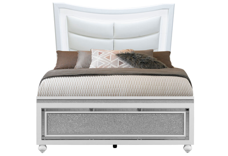 Collete - Full Bed - White