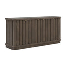 Darimore - Extra Large TV Stand - Burnished Brown