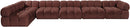 Orin - 6 Piece Modular Sectional (4 Modular Chairs, 2 Corner Chairs)