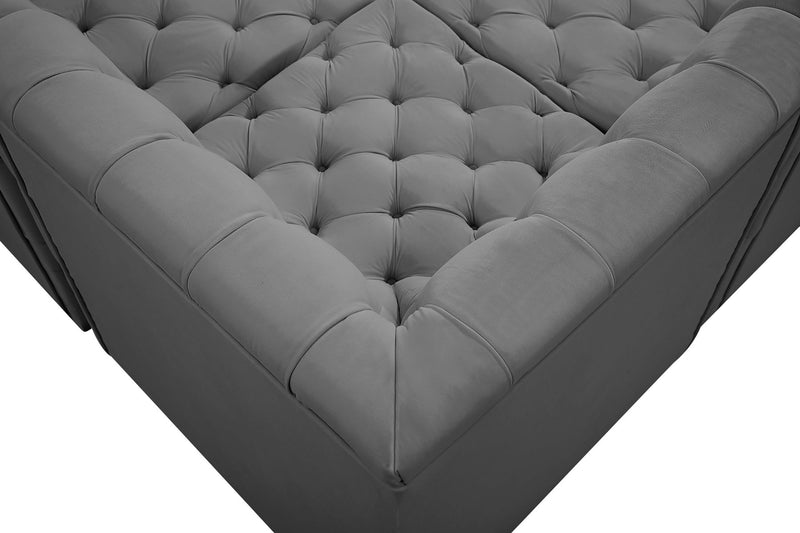 Tuft - Modular Sectional 8 Piece - Gray - Fabric