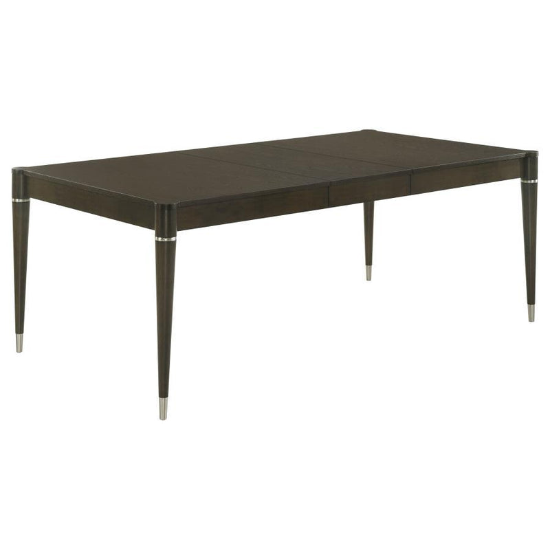 Reseda - 81" Extension Leaf Dining Table - Ash Brown