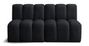 Arc - Velvet 2 Seats Modular Sofa