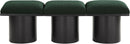 Pavilion - 3 Piece Modular Bench With Black Base