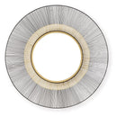Dallmen - Accent Mirror - Black / Gold Finish