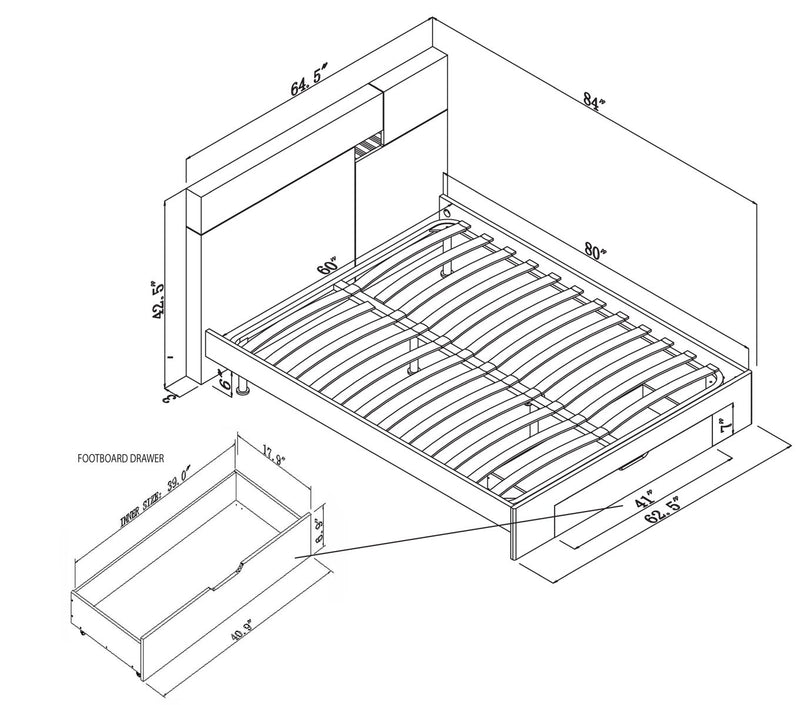 Aria - Storage Bed