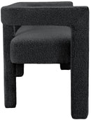 Athena - Boucle Fabric Bench