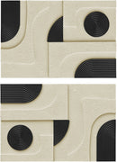 Element - Mango Wood 2 Piece Wall Art