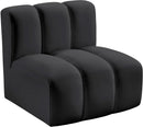 Arc - Faux Leather Straight Chair