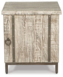 Laddford - Accent Cabinet - Shelf - Whitewash