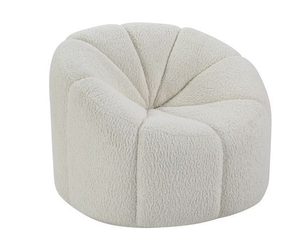 Osmash - Chair - White Teddy Sherpa