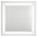 Cassia - Dresser Mirror - White High Gloss