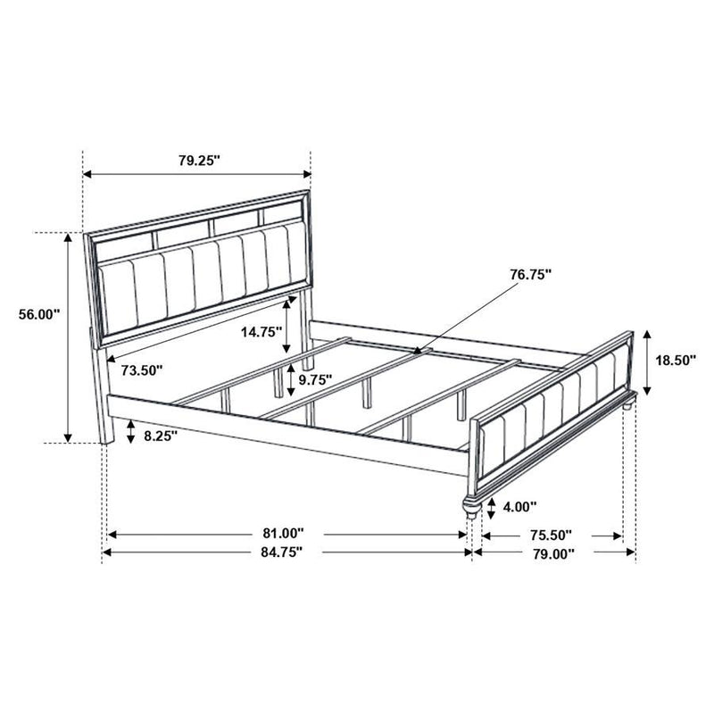 Barzini - Transitional Bedroom Set