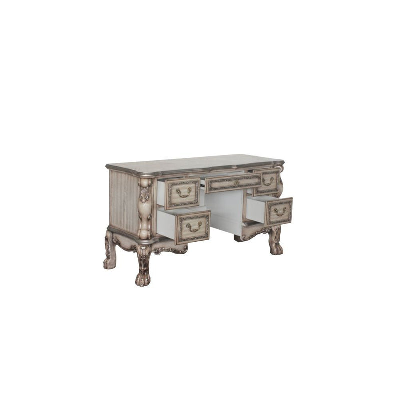 Dresden - Vanity Desk - Vintage Bone White