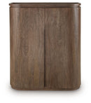 Landermont - Bar Cabinet - Medium Brown