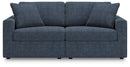 Modmax - 2-Piece Sectional Loveseat - Fabric - Ink