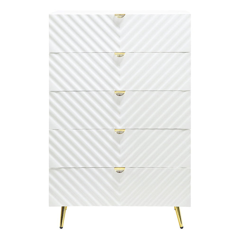 Gaines - Chest - White High Gloss