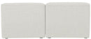Miramar - 2 Seat Armless Modular Sofa