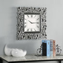 Kachina - 19" Wall Clock - Mirrored & Faux Gems