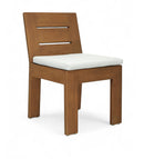 Mirella - Water Resistant Fabric Upholstered Outdoor Patio Dining Side Chair