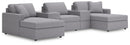 Modmax - Sectional - Granite