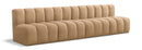 Arc - Velvet 4 Seats Modular Sofa