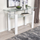 Dyer - 1-Shelf Rectangular Glass Top Table